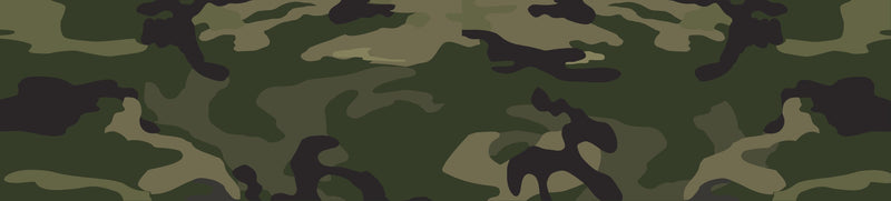camouflage banner with green tones