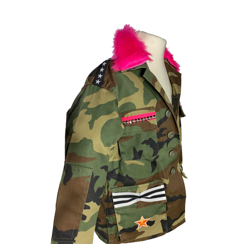 REBEL pink fur deluxe