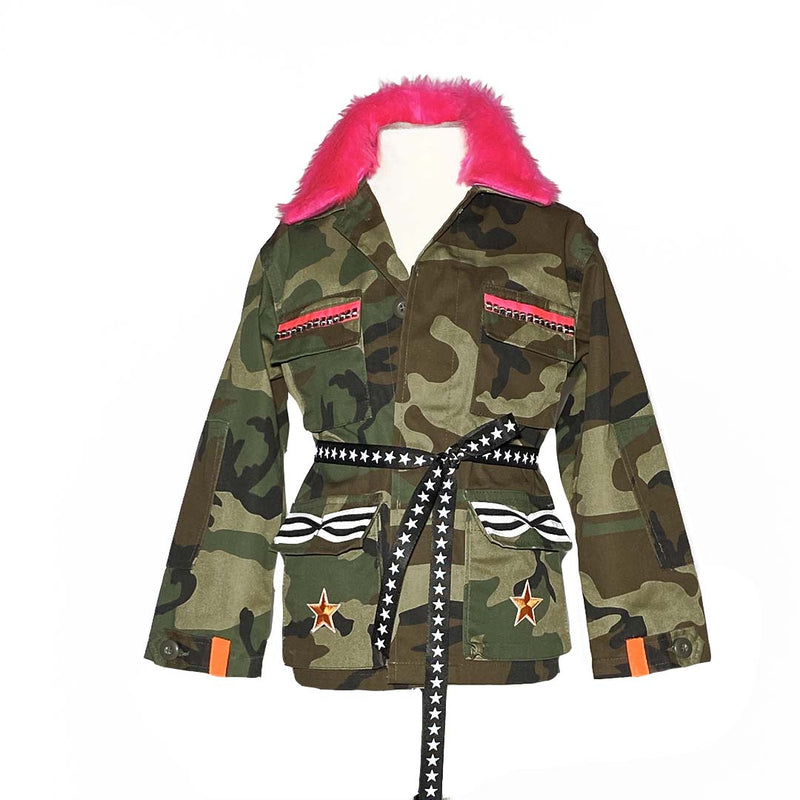 REBEL pink fur deluxe